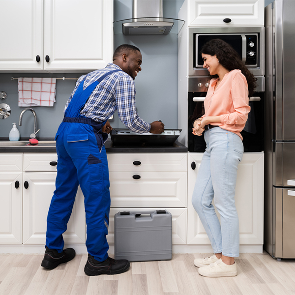 can you provide an estimate for cooktop repair before beginning any work in Red River WI